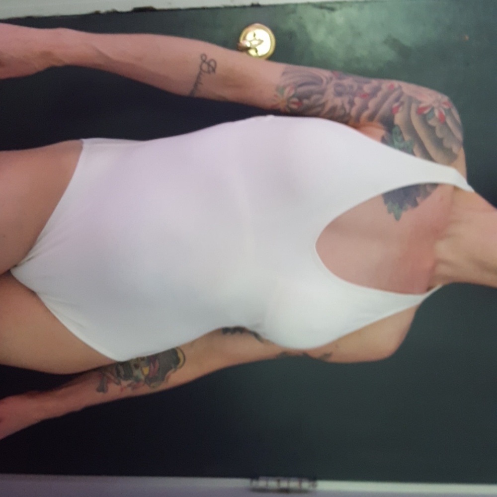 Halter one piece bathing suit